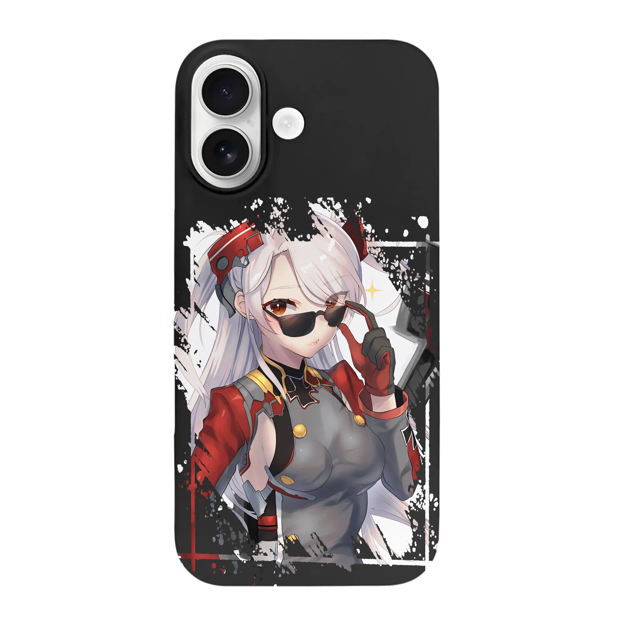 アズールレーン グッズ,プリンツ・オイゲン - iPhone 17 シリーズ シリコンケース 薄型 耐衝撃 指紋防止 ソフトタッチカバー 精密フィット 傷防止 保護ケース iPhone 17/17 Air/17 Pro/17 Pro Max 対応
